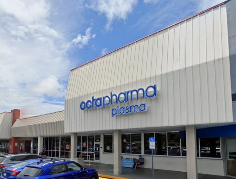 Plasma Donation at Octapharma Plasma Dunedin, FL Plasma Donation at Octapharma Plasma Dunedin, FL