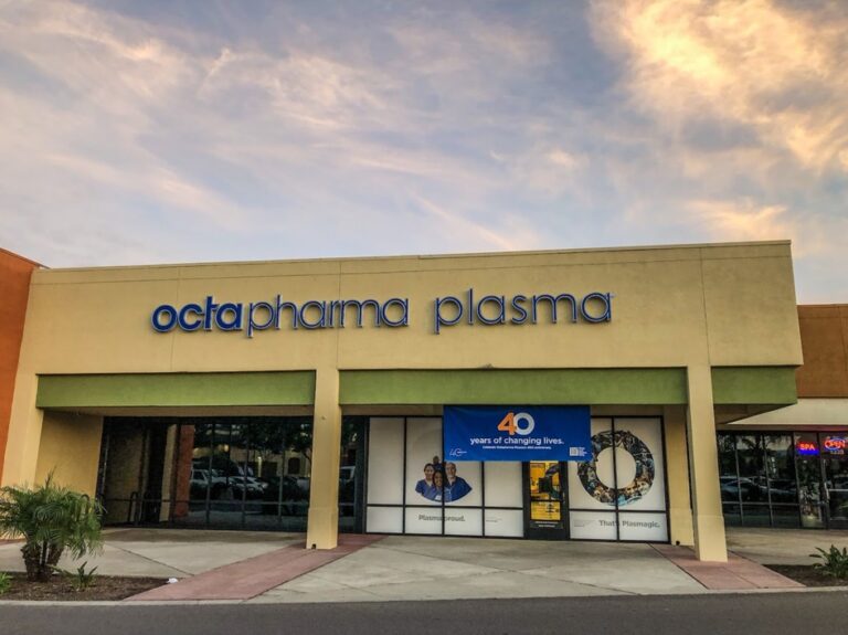 Plasma Donation at Octapharma Plasma Escondido, CA