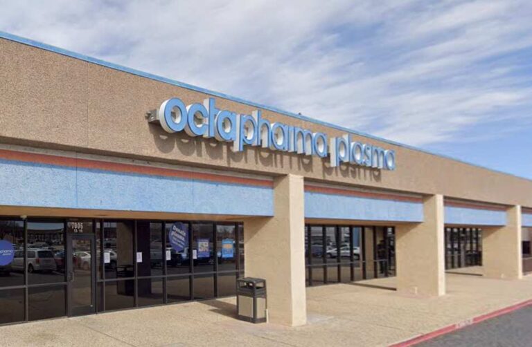 Plasma Donation at Octapharma Plasma Lubbock, TX