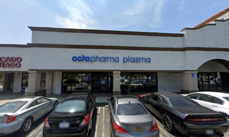 Plasma Donation at Octapharma Plasma Santa Fe Springs, CA