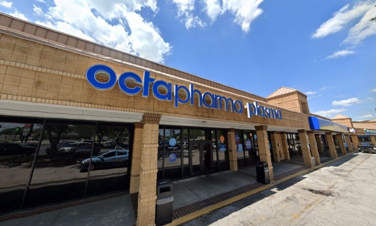 Plasma Donation at Octapharma Plasma Tampa, FL