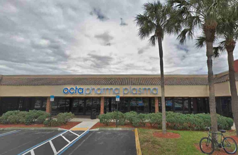 Plasma Donation at Octapharma Plasma West Palm Beach, FL