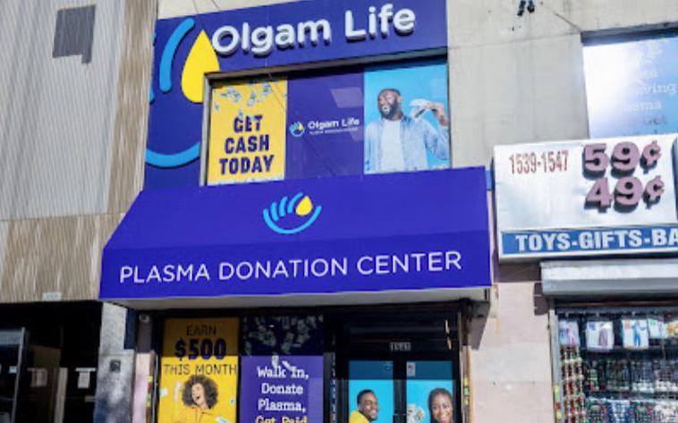 Olgam Life Plasma Donation Center Brooklyn, NY