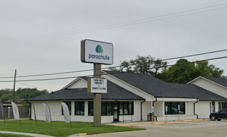 Plasma Donation at Parachute Plasma Donation Center Bay City, TX Plasma Donation at Parachute Plasma Donation Center Bay City, TX