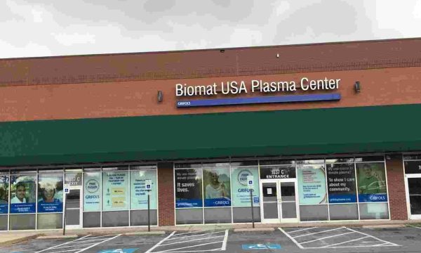 Plasma Donation at Biomat USA Frederick, MD