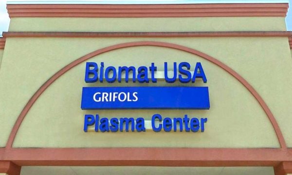 Plasma Donation at Grifols Biomat USA Augusta, GA