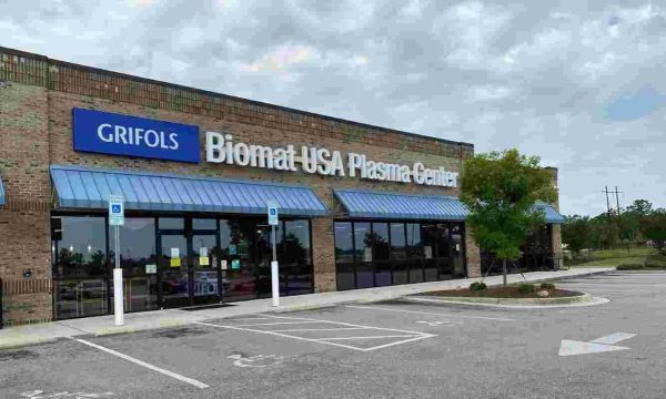 Plasma Donation at Grifols Biomat USA Jacksonville, NC