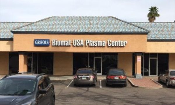 Plasma Donation at Grifols Biomat USA Mesa, AZ