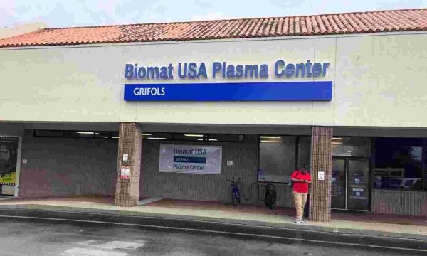 Plasma Donation at Grifols Biomat USA Ocala, FL