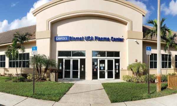 Plasma Donation at Grifols Biomat USA Royal Palm Beach, FL