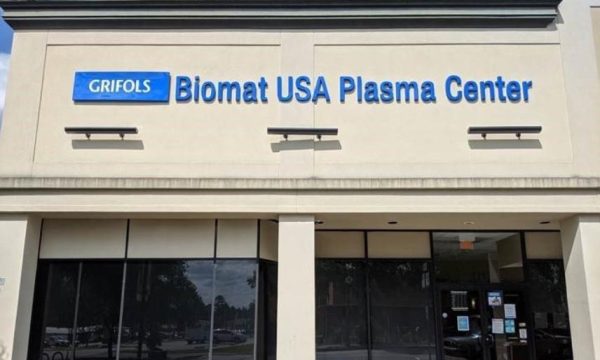 Plasma Donation at Grifols Biomat USA Valdosta, GA