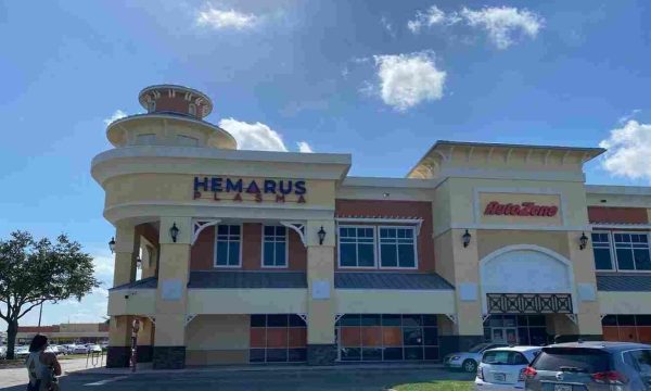 Plasma Donation at Hemarus Plasma Lauderhill LLC Lauderhill, FL