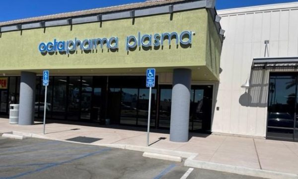 Plasma Donation at Octapharma Plasma Indio, CA